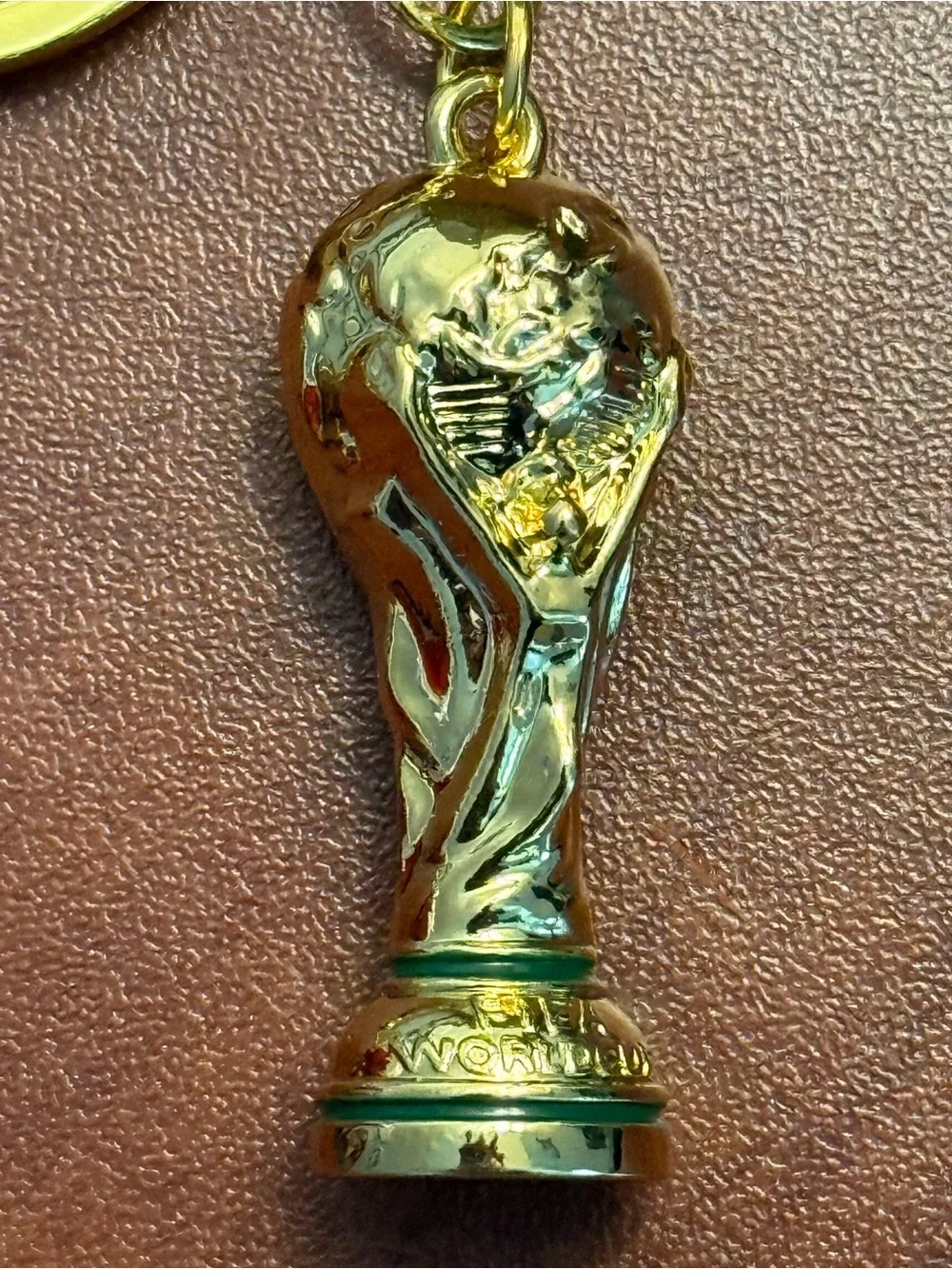 2026 World Cup Trophy & Ball Key Chain